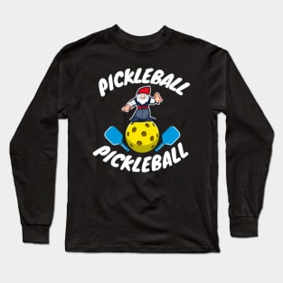 Pickleball Gnome Long Sleeve T-Shirt